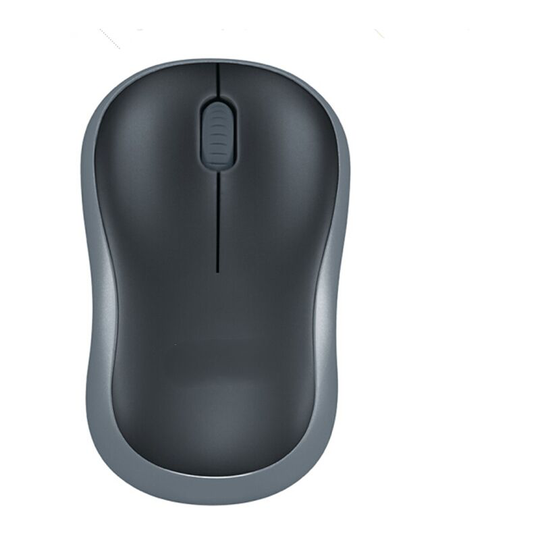 Wireless Mouse, 2.4 GHz with usb Nano-Receiver, 1600 dpi Optical Tracking, pc / Mac / Laptop Compatible - Gray