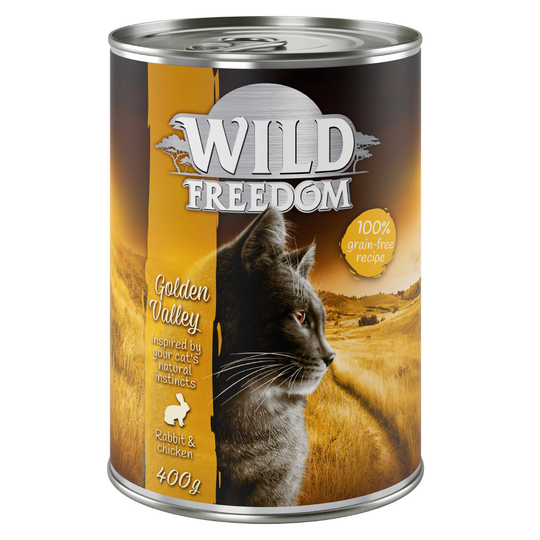 Wild Freedom Adult Saver Pack 24 x 400g - Golden Valley - Rabbit & Chicken