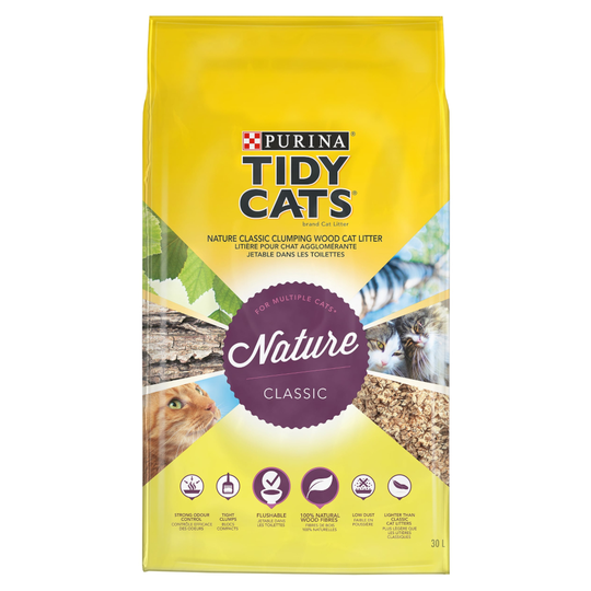 Purina Tidy Cats Nature Classic - Economy Pack: 2 x 30L