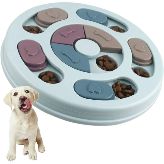 Educational Dog Food, Puppy Toys, Slow Down The Speed Of Dog Eating, Non-Slip Educational Toys For Dogs, Puppies And Cats