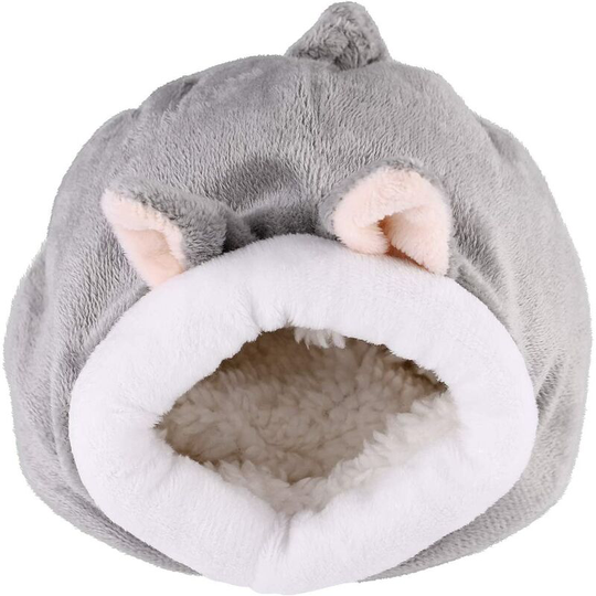 Balacoo Hedgehog Snuggle Sack - Rat Hamster House Bed Winter Warm Fleece Small Pet Chinchilla Bed House Cage Nest Hamster Accessories