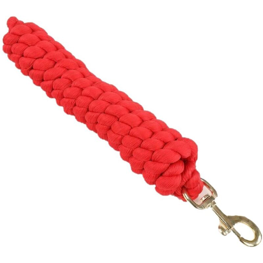 Extra Long Horse Lead Rope (One Size) (Red) - Red - Shires