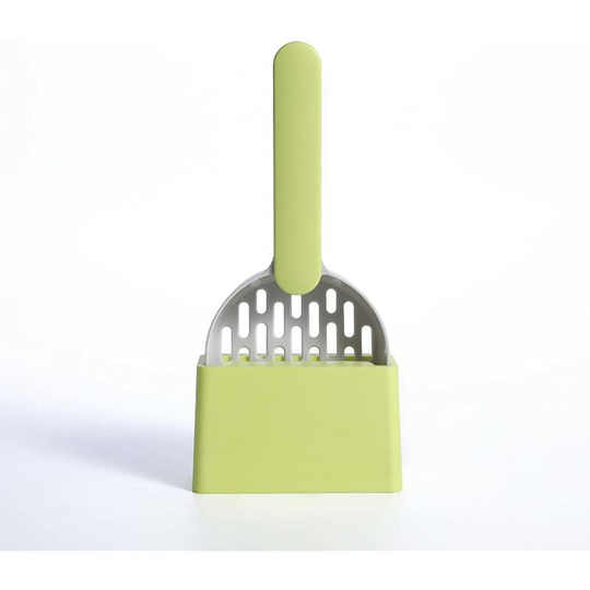 Cat litter scoop made of high quality abs plastic, which is durable and easy to clean