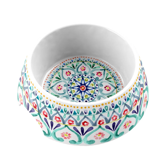 Malinda Boho Medallion Pet Bowl