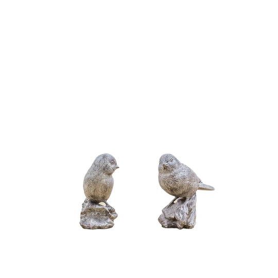 Basilton Birdies Perched 2 Piece Statue Set
