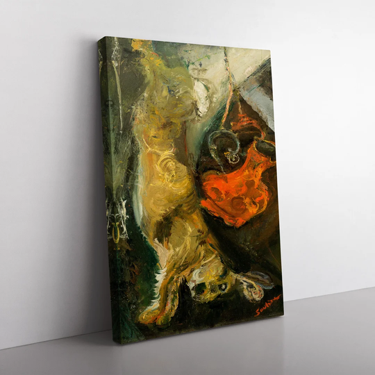 Rabbit Carcass by Chaim Soutine - Wrapped Canvas Painting