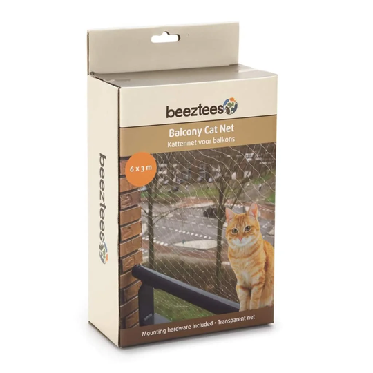 Beeztees Balcony Cat Net Transparent