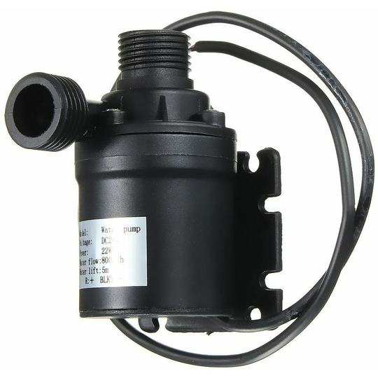 Bearsu - 5M IP68 800L/H Brushless Motor Hot Water Pump Submersible Circulation Pump Aquariums Irrigation Pump dc 24V