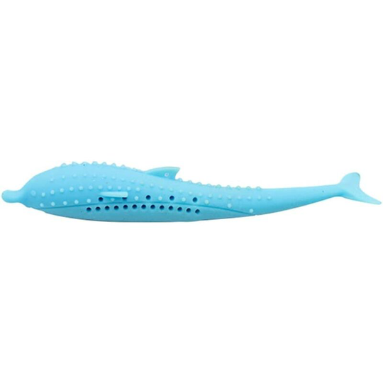 Cat Jigsaw Puzzle Jigsaw PuzzleCat Fish Shape Catnip Toys Dog Toothbrush Tartar Teeth Cleaning Tool Silicone Molar Stick for Cats