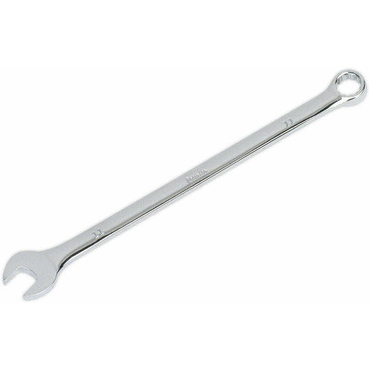 11mm x 207mm Extra Long Combination Spanner - Chrome Vanadium Steel Nut Wrench