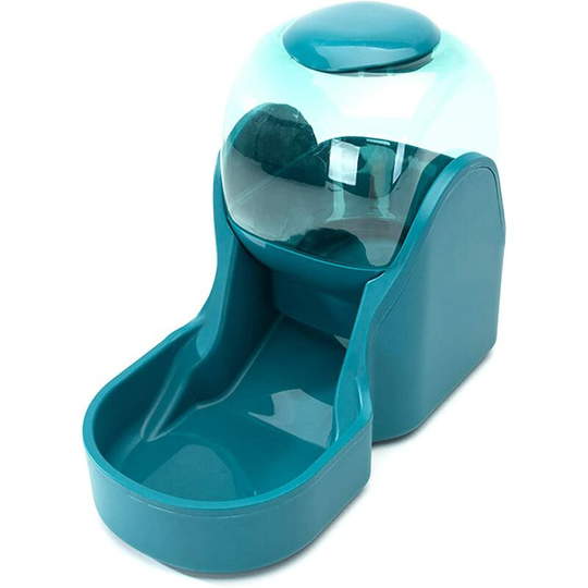 Devenirriche - Dry Food And Water Dispenser, Water (3.8 l) and Food (1.5 kg) Dispenser for Dogs and Cats, Plastic, Animal Water Dispenser, Pet Bowl
