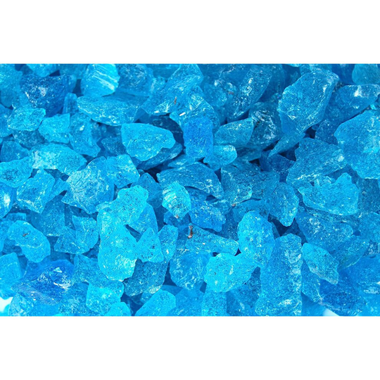 (500g) Turquoise Glass Chippings 5-15mm
