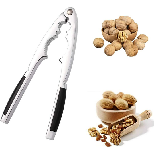Bearsu - Nutcracker,Kitchen Accessories,Nut Bottle Opener with Rubber Grips,Suitable for Walnuts, Walnuts Walnuts, Hazelnuts, Almonds, Brazil Nuts or