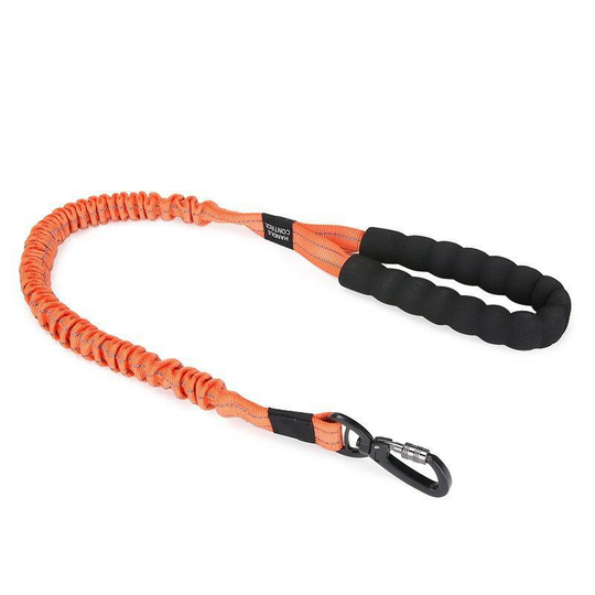 Pet leash, reflective dog leash orange - Muff