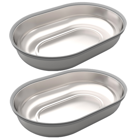 SureFeed Microchip Pet Feeder - Replacement Bowls - Stainless Steel