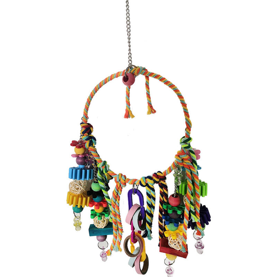 Bird toys bird swing toys bird habitat colorful chew toys