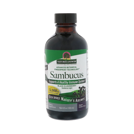 Natures Answer Sambucus Black Elder Berry 120ml