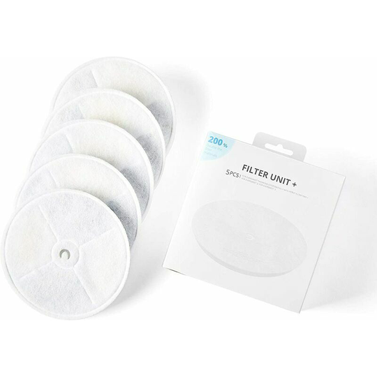 Monly - 5 pieces of cat filter 2.0 and 3.0, dog fountain and water dispenser cybertail