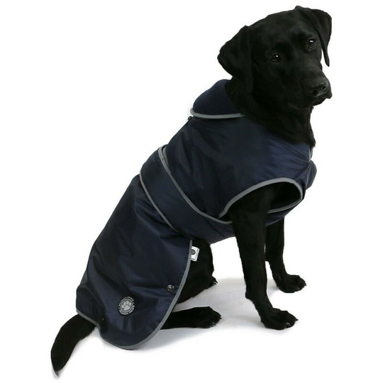 Ancol Stormguard Dog Coat (M) (Navy) - Navy