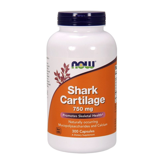 NOW Foods Shark Cartilage, 750mg, 300 caps
