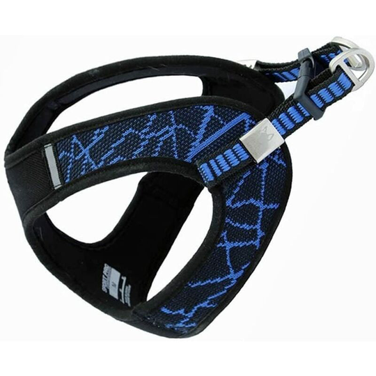 Dog Leash Pet Harness Collar for Large Medium Small Dogs Dog Accessories Dog Leashes Belt Straps Comfortable Harness Vest Pet Supplies (Color : Blue,