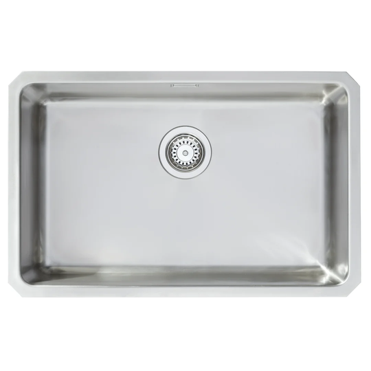 70cm x 45cm Single Bowl Undermount Kitchen Sink