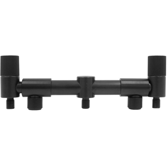 Fishing Buzz Bar Adjustable Fishing Rod Holder Fishing Pole Rest Fishing Alarm Rest Pack Telescopic Carp Fish Pole Buzz Bar Stand,model: 2 Heads