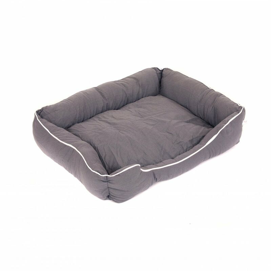 Deluxe Plush Soft Moisture Proof Large Sized Dog Bed - 75x60cm - Oypla