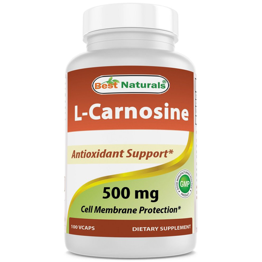Best Naturals L-Carnosine 500 mg 100 Vcaps