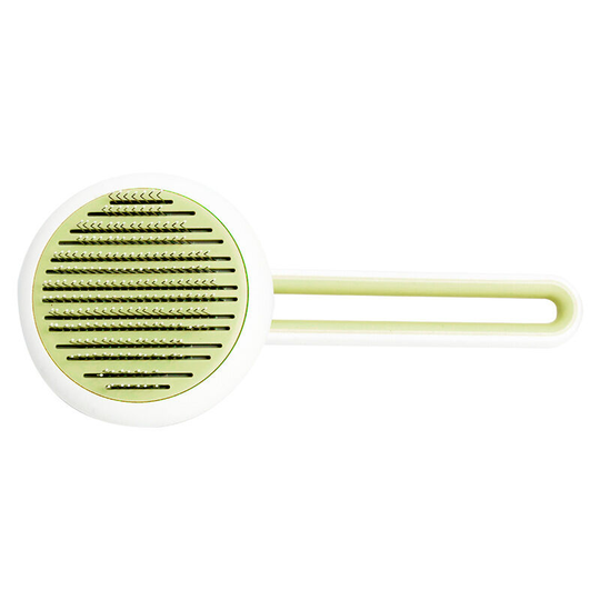 Dogs and Cats Brush, Self-cleaning Pet Hair Brush Easy to Remove Dead Hair and Undercoat in One Clic