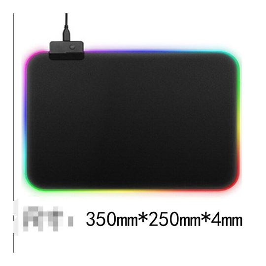 Perle Rare - Rigid Gaming Mouse Pad with led Light Effects