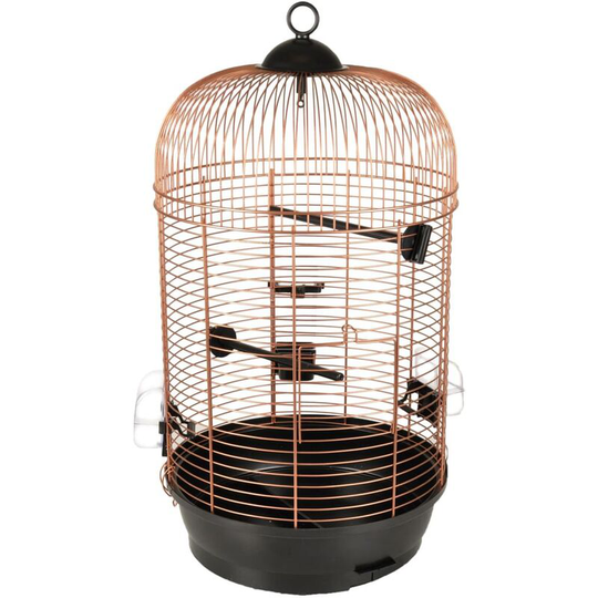 Bird Cage Sanna 2 Copper 34x34x67 cm Flamingo Brown