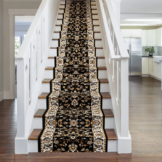 Adamo Tufted Black Indoor/Outdoor Rug