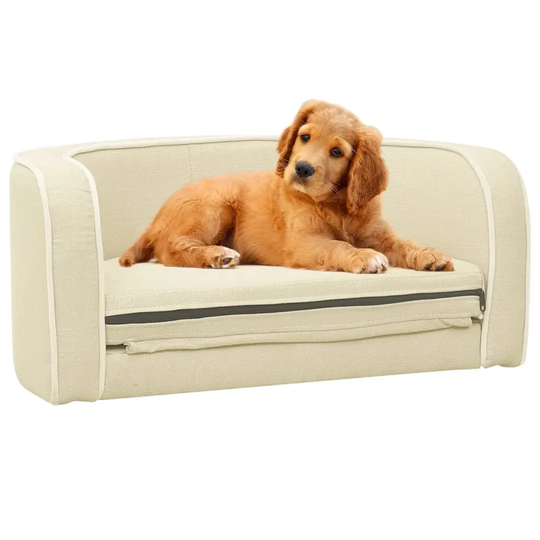 Timberville Dog Sofa in Cream