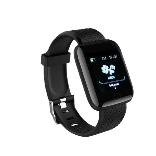 Smart Watch, Android Men, Women, Heart Rate Monitor, Fitness Tracker, Sport(b-black x 2)