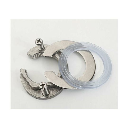 Bearsu - Faucet Fastener, Faucet Accessories Basin Faucet Bolts Faucet Installation Tool, Perfectly Fit Faucet and Sink Stainless Steel 1