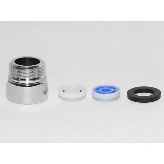 Shower flow rate restrictor pack