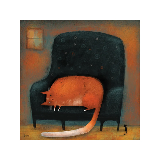 'Tiny Mouse' Art Print on Canvas