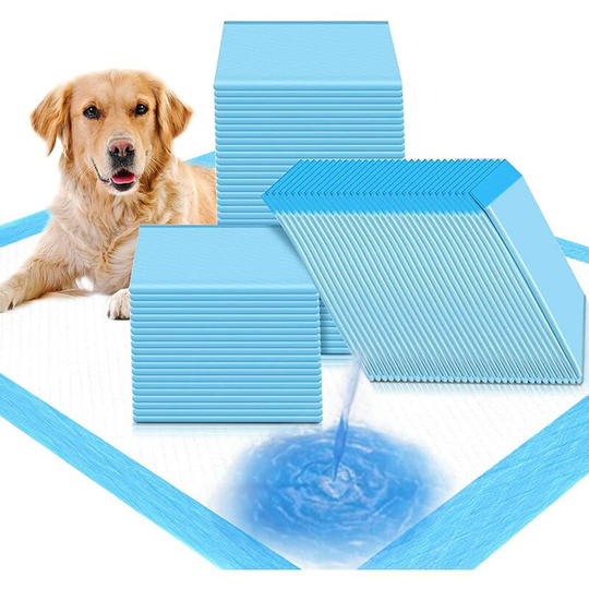 Puppy Trainer Pads Absorptive Mat Waterproof Bottom Layer Extra Large (Pack of 30 90 x 60cm)