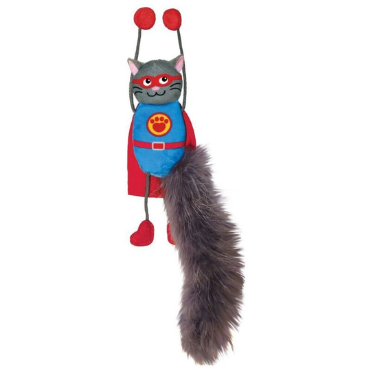 Connects Magnicat Cat Toy (One Size) (Grey/Blue/Red) - Grey/Blue/Red - Kong