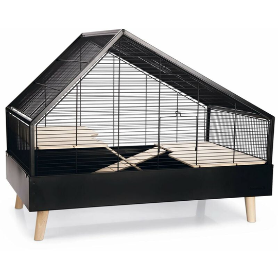 Beeztees - Rodent Cage Ayaz 78x48x61 cm Black Black