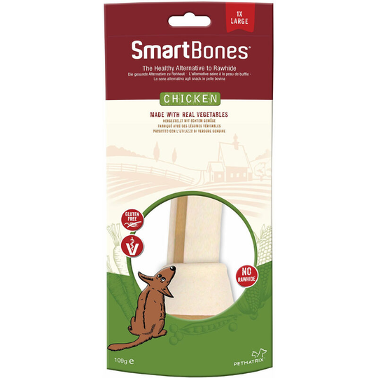 SmartBones Vitamin Enriched Chicken Large Dog Chew (One Size) (May Vary) - May Vary