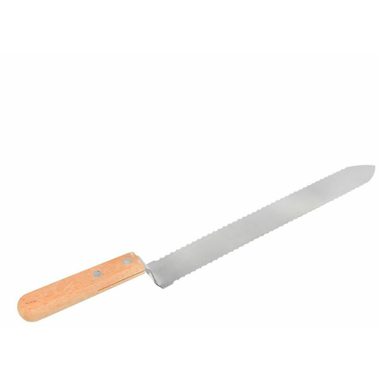 40*3.5cm Serrated Uncapping Knife Honey Extraction Scraping Tool for Beekeeping