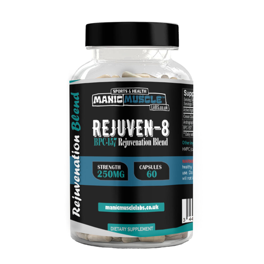 Manic Muscle Labs Rejuven-8 BPC-157 blend 60 Capsules