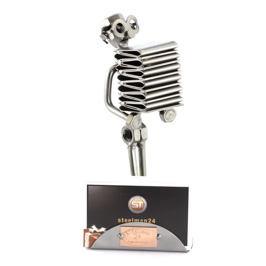 File Holder Screw Man Place Card Holder