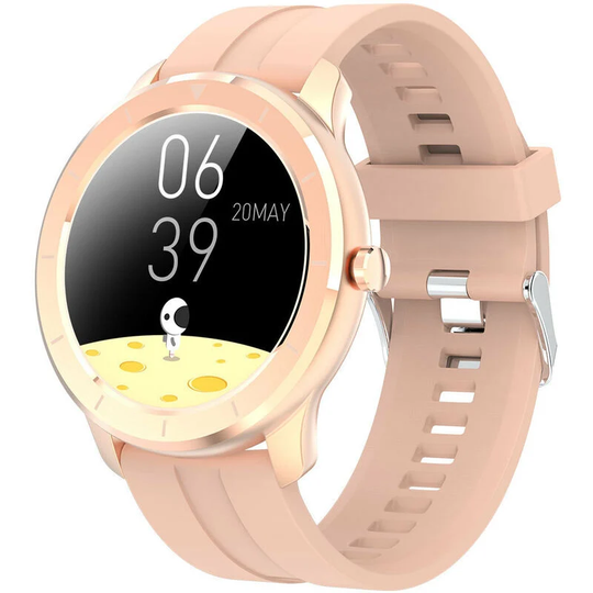 Briday - Smart Watch for Women, 1.3'' Full Touch Fitness LW11 Watch with Female Health Tracking, Heart Rate Monitor, IP68