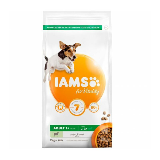 Vitality Adult Small/Medium Breed Lamb Dog Food (2kg) (May Vary) - May Vary - Iams