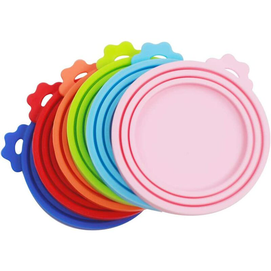 Pack Pet Can Lids, bpa Free and Dishwasher Free, Covers Most Standard Size Cans for Dogs and Cats