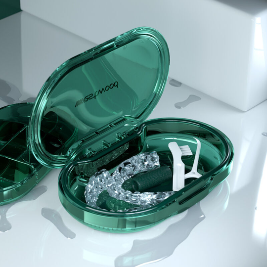 Portable Pill Organizer for Everyday, Daily Medication, Premium Quality Weekly Pill Organizer, BPA Free, Dark Green