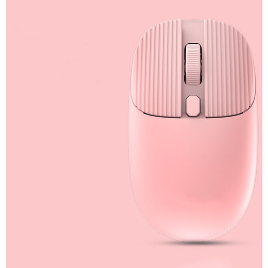 Slim Wireless Mouse with Nano Receiver,Bluetooth 5.0 Connection,2.4G Wireless Mouse with Silent Click Portable Mobile Optical Mouse for Laptop, pc,